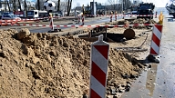 No nākamās nedēļas uz A.Deglava ielas satiksmes pārvada kustība notiks tikai pa vienu braukšanas joslu katrā virzienā