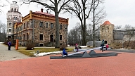 Turpinās Siguldas novada Kultūras centra pārbūves darbi