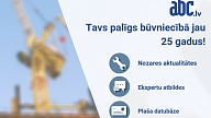 ABC.LV – tavs palīgs būvniecībā jau 25 gadus!

