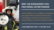 VUGD 2. decembrī visā Latvijā organizē konsultāciju dienu par dūmu detektoriem