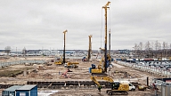 "Rail Baltica" projektā pie lidostas Rīga pabeigta unikālu urbpāļu izbūve