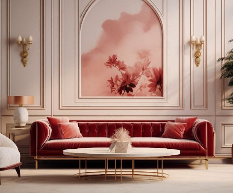 Sarkanās krāsas spēks interjerā: kā to izmantot modernās un klasiskās telpās