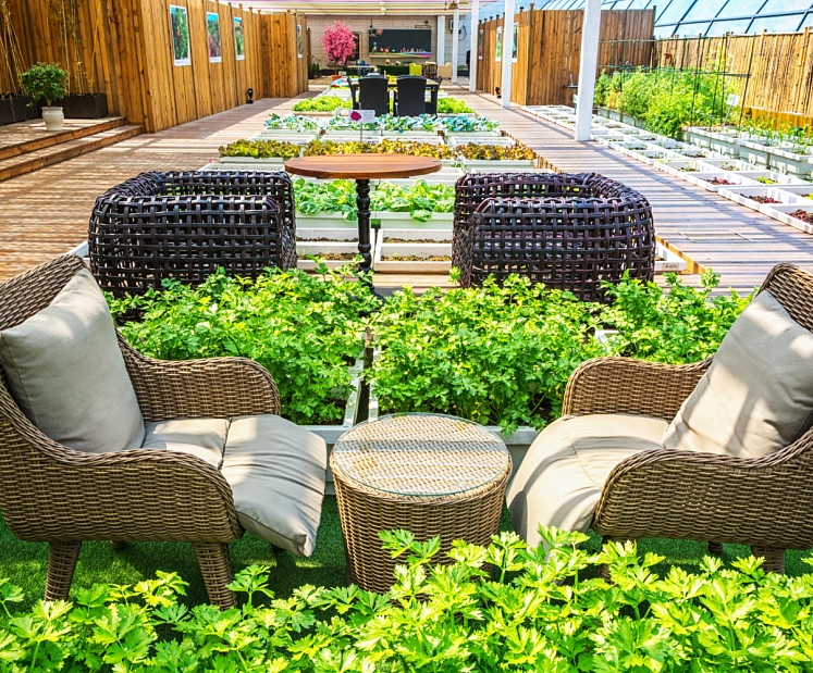 Dārzs kā vieta atpūtai un kopā būšanai