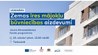 Vebinārā informēs par jaunu atbalsta programmu zemu īres izmaksu namu būvniecībai