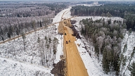 LVC: Ķekavas apvedceļa būvniecība turpinās bez ziemas pārtraukuma (FOTO)