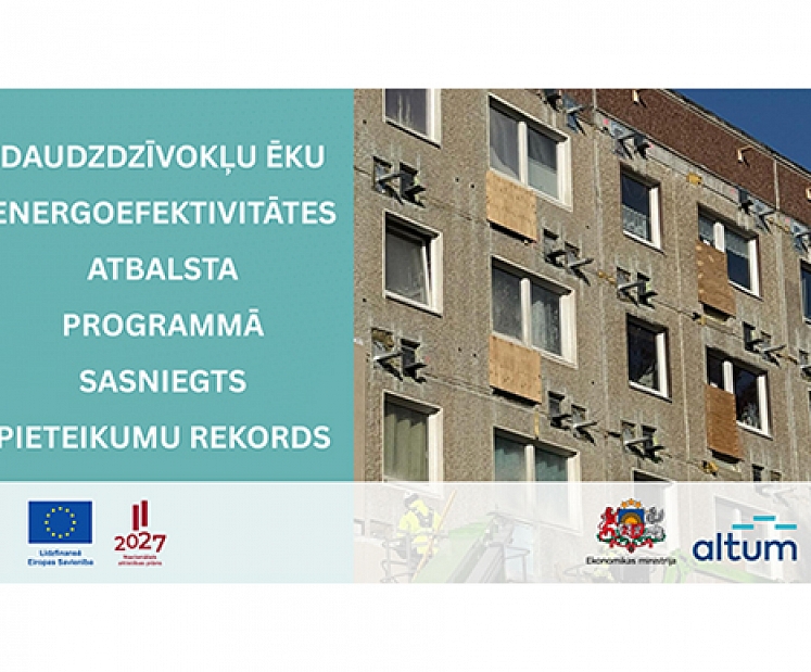 Nebijis pieprasījums daudzdzīvokļu ēku energoefektivitātes atbalsta programmā