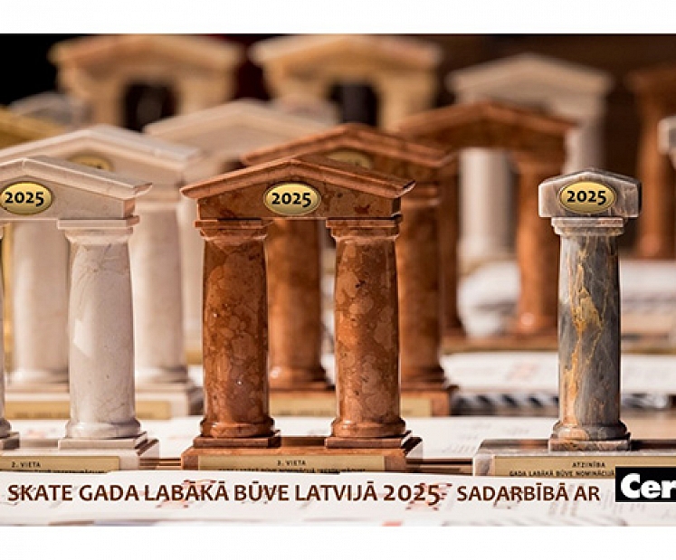 Aicina pieteikt 2025. gada būves skatei