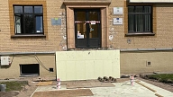 Jelgavā veic pārbūves darbus vides pieejamības projekta ietvaros