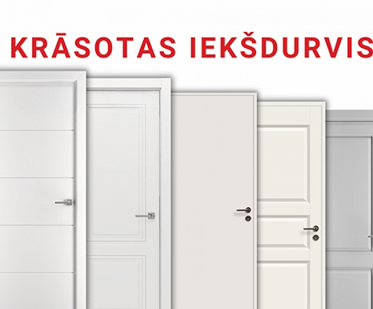Krāsotas durvis – elegants un individuāls risinājums jebkuram interjeram