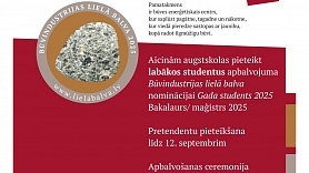 Aicina pieteikt nozares profesionāļus un jaunos talantus apbalvojumam 