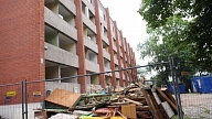 Olainē sākta teju 350 000 eiro vērta daudzdzīvokļu dzīvojamās mājas renovācija
