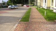Bruģa izmantošanas iespējas piemājas teritoriju labiekārtošanā
