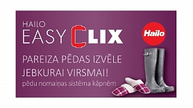 "HAILO EasyClix" nomaināmie uzliku (pēdu) komplekti kāpnēm lietošanai iekštelpās un dārzā