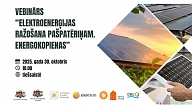 Aicina uz vebināru par elektroenerģijas ražošanu energokopienu pašpatēriņam 