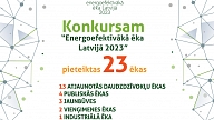 Konkursam „Energoefektīvākā ēka Latvijā 2023” pieteiktas 23 ēkas
