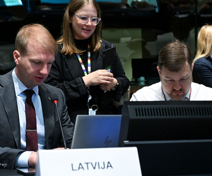 Klimata un enerģētikas ministrs aizvada intensīvas sarunas enerģētikas ministru padomē Luksemburgā