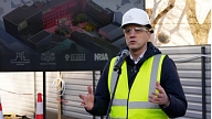 VNĪ: “TabFab” biznesa inkubatora ēkas pamatos ievietota laika kapsula
