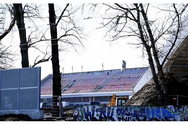 Līgumu par pārējo sporta infrastruktūras objektu projektēšanu Daugavas stadionā paredzēts noslēgt tuvākajā laikā