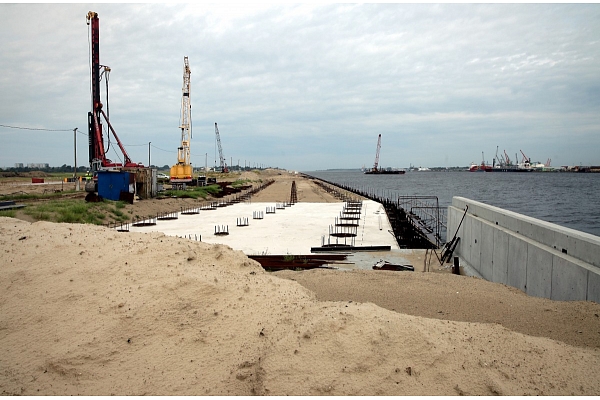 Krievu salas projekta būvniecības pamatdarbus plānots pabeigt šī gada rudenī