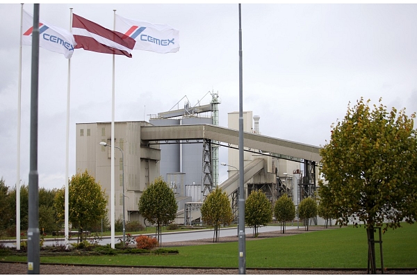 Būvmateriālu ražotāja "Cemex" apgrozījums Latvijā pērn palielinājās par 34,6%