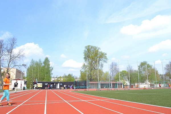 Sākta Vidzemes Olimpiskā centra futbola stadiona pārbūve