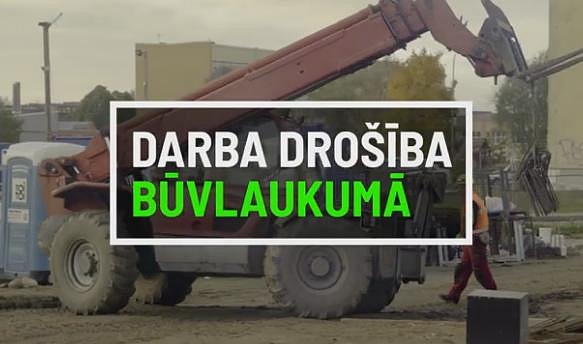 Latvijas Būvuzņēmēju partnerība izstrādājusi darba drošības video būvniecības uzņēmumiem (VIDEO)