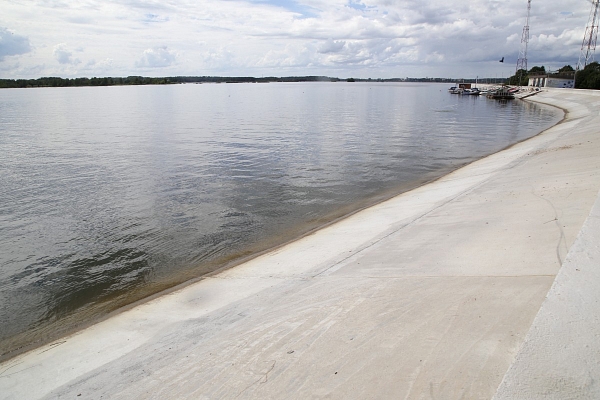 Pēc Ogres pašvaldības lūguma "Latvenergo" nodrošinās pazeminātu līmeni Rīgas HES ūdenskrātuvē