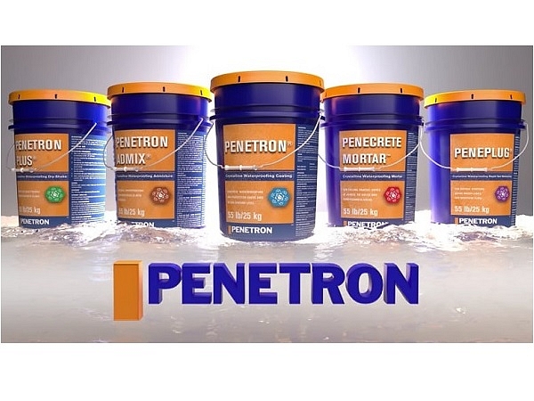 Labākais hidroizolācijas risinājums betona konstrukcijām ar PENETRON grupas materiāliem no Penetron.lv