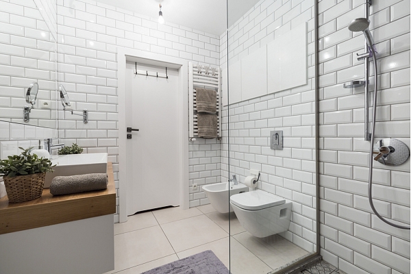 Iebūvējamā santehnika stilīgam vannas istabas interjeram: Plusi un mīnusi