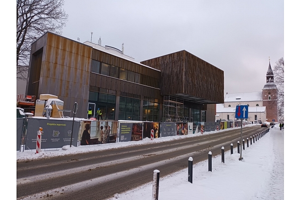Valmieras Drāmas teātra renovācijas progress: Black Box zāles būvdarbi pabeigti 90% apjomā