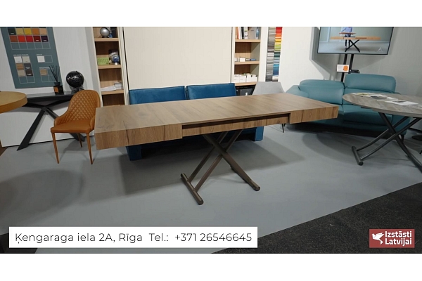 Compact.lv transformējamās mēbeles: Pielaiko telpu, māju, dārzu