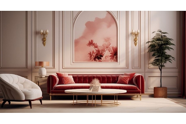 Sarkanās krāsas spēks interjerā: kā to izmantot modernās un klasiskās telpās