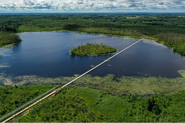 VNĪ: Latvijas – Baltkrievijas robežas infrastruktūras izbūve sauszemes posmos tuvojas noslēgumam (FOTO)