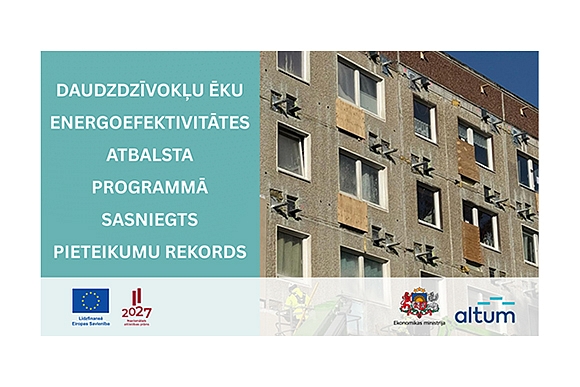 Nebijis pieprasījums daudzdzīvokļu ēku energoefektivitātes atbalsta programmā 