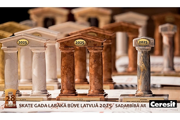 Aicina pieteikt 2025. gada būves skatei