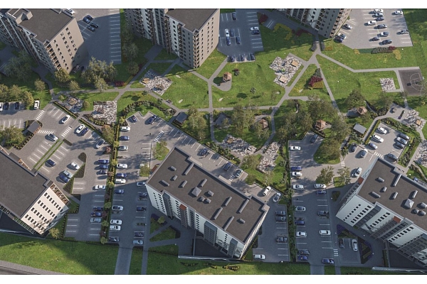 Projektā “Krasta kvartāls” taps vēl trīs daudzdzīvokļu dzīvojamās ēkas