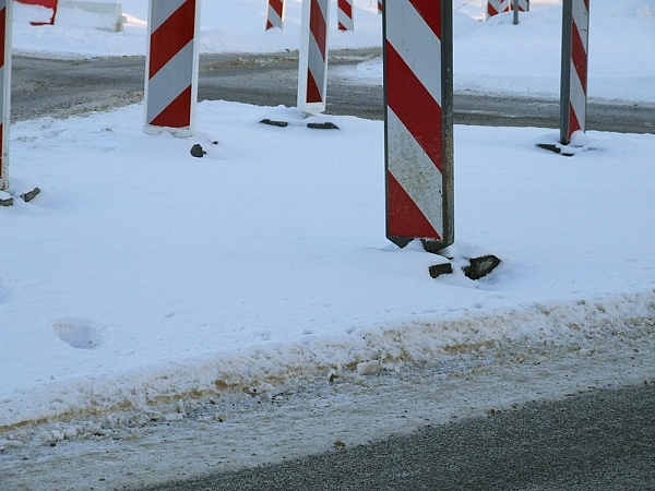 Līdz pavasarim pārtrauks būvdarbus uz Ventspils šosejas