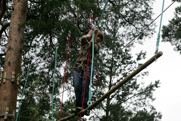 Daugavpilī top piedzīvojumu parks "Tarzāns"