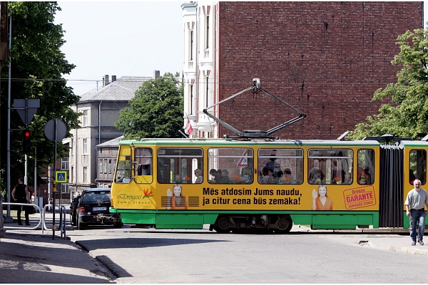 Liepājas tramvaja līnijas pārbūves konkursā saņemti četri piedāvājumi