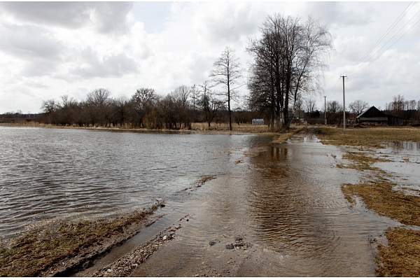 Daugavpils novadā plūdi zemniekiem nodarījuši 1,6 miljonus eiro, bet ceļiem - 369 000 eiro zaudējumus