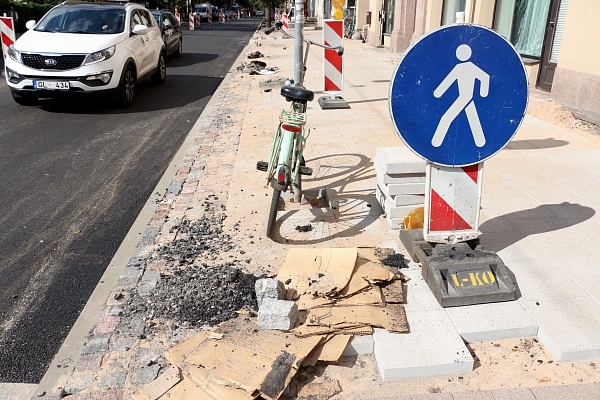 Rīgā atsevišķu ielu remontdarbi ieilgs līdz pat oktobrim