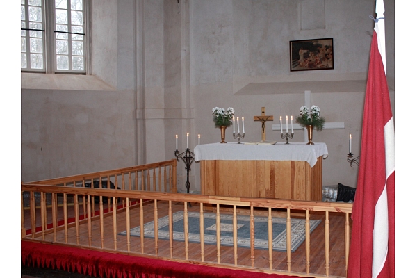 Lems par līdzekļu piešķiršanu Bauskas Svētā Gara baznīcas altāra restaurācijai