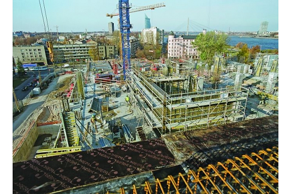 Latvijas Nacionālās bibliotēkas būvlaukums sagatavots celtniecībai