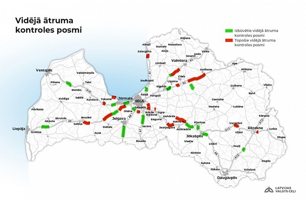 Valsts ceļu tīklā sākas priekšdarbi nākamo vidējā ātruma kontroles posmu ierīkošanai