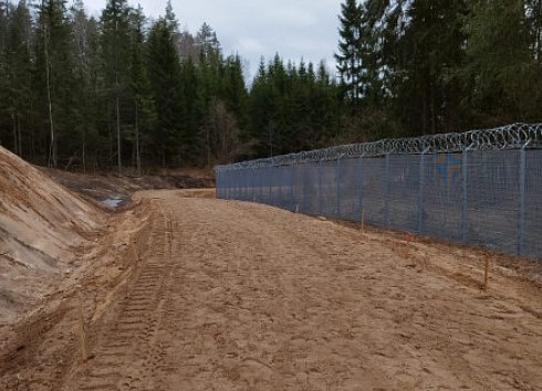 Balvu novadā uzsākta Latvijas un Krievijas robežas žoga izbūve