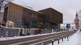 Valmieras Drāmas teātra renovācijas progress: Black Box zāles būvdarbi pabeigti 90% apjomā