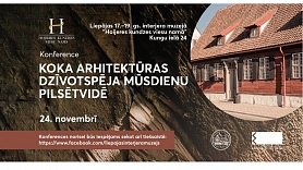 24. novembrī notiks konference “Koka arhitektūras dzīvotspēja mūsdienu pilsētvidē”