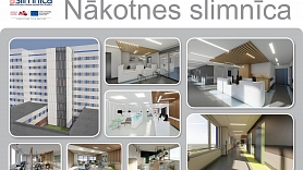 Noslēgumam tuvojas Latvijas Onkoloģijas centra rekonstrukcijas tehniskā projekta izstrāde 14 stacionāra nodaļu atjaunošanai septiņos stāvos