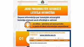 BVKB ievieš jaunu funkcionalitāti aizsargāto lietotāju informētības uzlabošanai