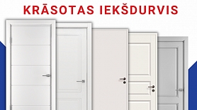 Krāsotas durvis – elegants un individuāls risinājums jebkuram interjeram